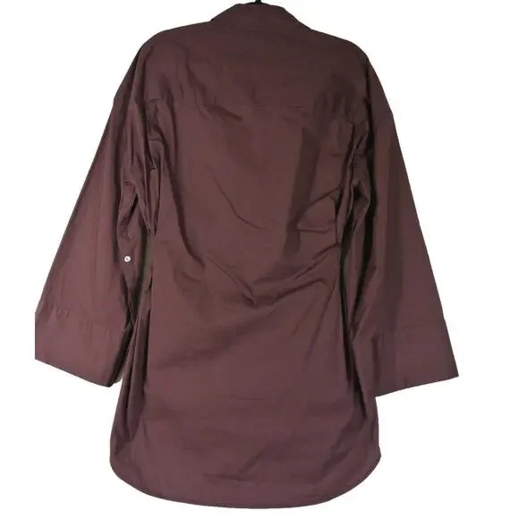 NEW, STAUD CINDY DRESS MERLOT in Merlot SIZE M #MD1427 - Picture 7 of 10